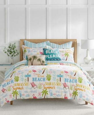 Levtex - Home Beach Days Reversible 3-Pc. Comforter Set, King/Cal King