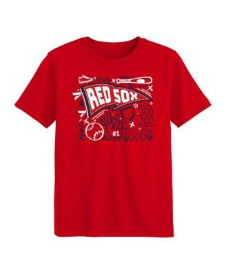 Outerstuff - Preschool Red Boston Red Sox Ball Park Fun T-Shirt