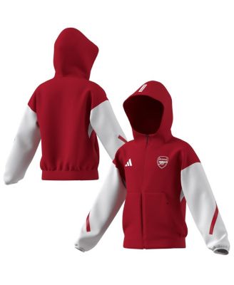 adidas - Big Boys and Girls&nbsp; Red Arsenal 2025/26 Anthem Full-Zip Jacket