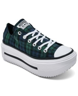 Converse - Women's Chuck Taylor All Star Lift Double Stack Low Top Platform Casual Sneakers from Finish Line
