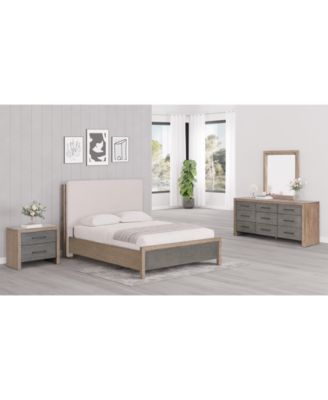 Furniture - Portmore 3pc California King Set (Upholstered Bed, Dresser & 2-Drawer Nightstand), Created for Macy's