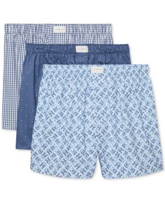Tommy Hilfiger - Men's 3-Pk. Woven Boxers