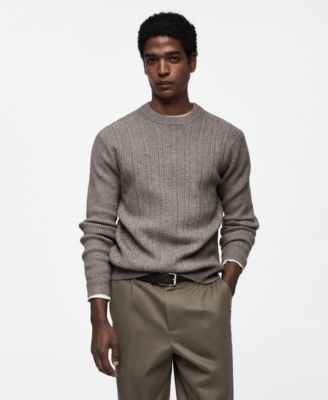 MANGO - Men's Combined Knitted Sweater