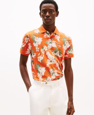 Tommy Hilfiger - Men's Tropical Floral-Print Polo Shirt