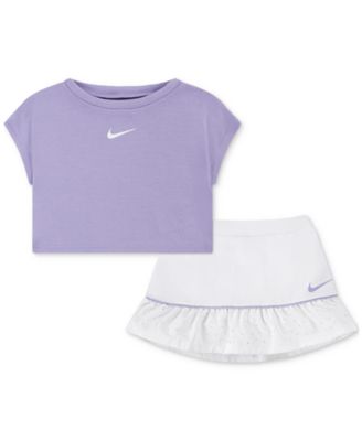 Nike - Baby Girls Sunny Swoosh T-Shirt & Scooter, 2 Piece Set