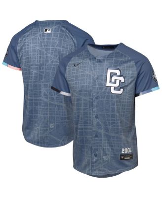 Nike - Big Boys and Girls Blue Washington Nationals 2025 City Connect Limited Jersey