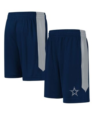 Outerstuff - Big Boys and Girls Navy Dallas Cowboys Fashion Shorts