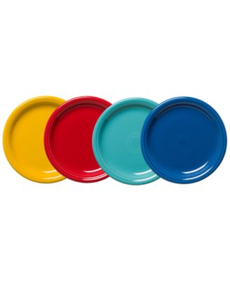 Fiesta - Vibrant Bistro Coupe Salad Plates, Set of 4