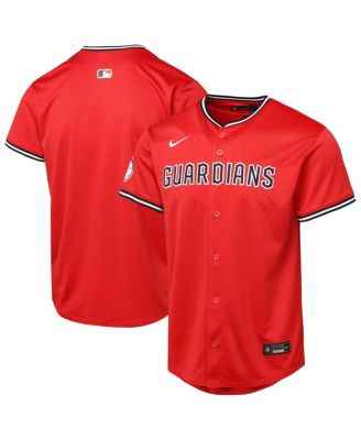 Nike - Big Boys and Girls Red Cleveland Guardians Alternate 2 Limited Jersey