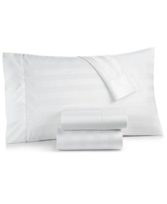 Charter Club - Stripe Supima Cotton 550-Thread Count 4-Pc. Extra-Deep Queen Sheet Set