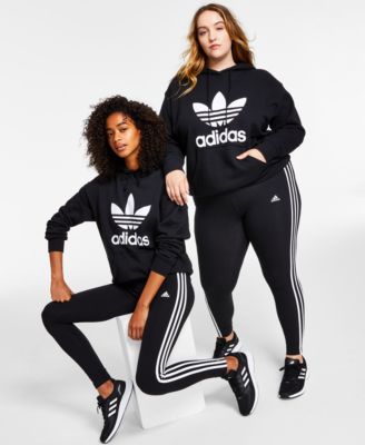 adidas - Essentials 3-Stripe Leggings, XS-4X