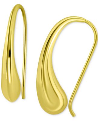 Giani Bernini - Polished Polished Teardrop Threader Earrings