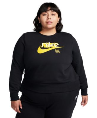 Nike - Plus Size Logo Graphic Fleece Sweatshirt