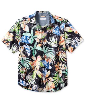 Tommy Bahama - Men's Tortola Hasta La Fuego Short Sleeve Tropical Button-Front Shirt