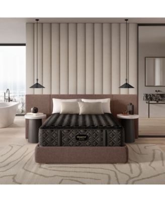 Beautyrest - Black Series Three 14.25" Extra Firm Mattress Set - King