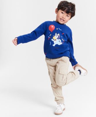 Macy's - Toddler & Little Kids Bluey Crewneck Sweatshirt