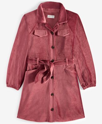 Nannette - Toddler & Little Girls Corduroy Dress
