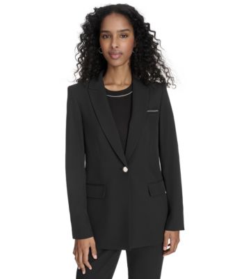 Calvin Klein - Women's One-Button Blazer