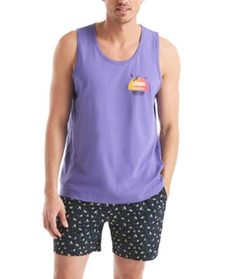 Nautica - Men's Classic-Fit Graphic Tank