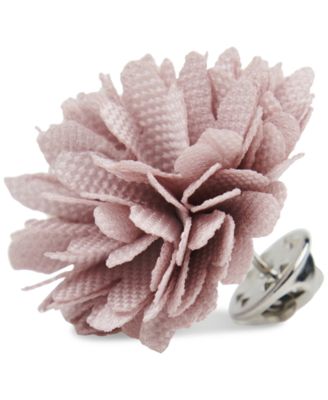 ConStruct - Men's Ceremony Satin Checkerboard Flower Lapel Pin
