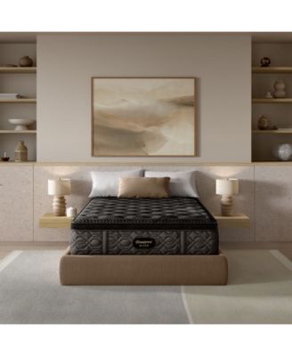 Beautyrest - Black Series One 14.5" Plush Pillowtop Mattress Set - Twin XL