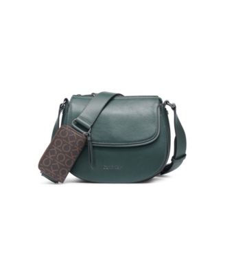Calvin Klein - Bella Faux Leather Small Crossbody