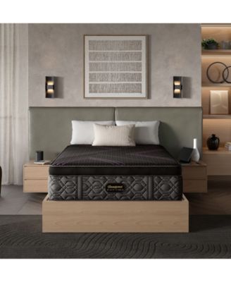 Beautyrest - Black Hybrid Series Two 14.5" Medium Apex Pillow Top Mattress - Queen