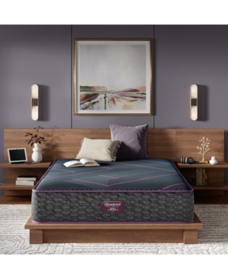 Beautyrest - World Class Level Three 13" Hybrid Medium Tight Top Mattress Set - King