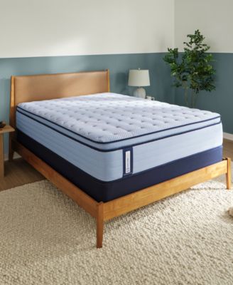 Sealy - Posturepedic Seafield 14" Soft Euro Pillowtop Mattress Set - Twin