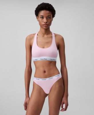 Calvin Klein - Women's Modern Logo Low-Rise Thong Underwear