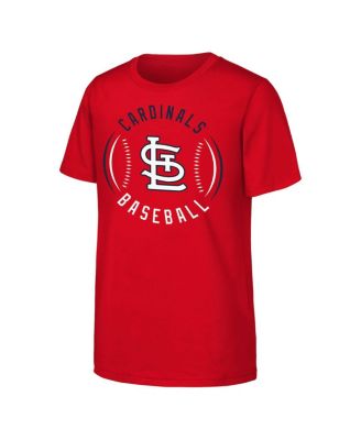 Outerstuff - Big Boys and Girls Red St. Louis Cardinals Golden Glove T-Shirt