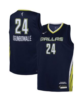 Nike - Big Boys and Girls Arike Ogunbowale Navy Dallas Wings 2021 Explorer Edition Victory Player Jersey